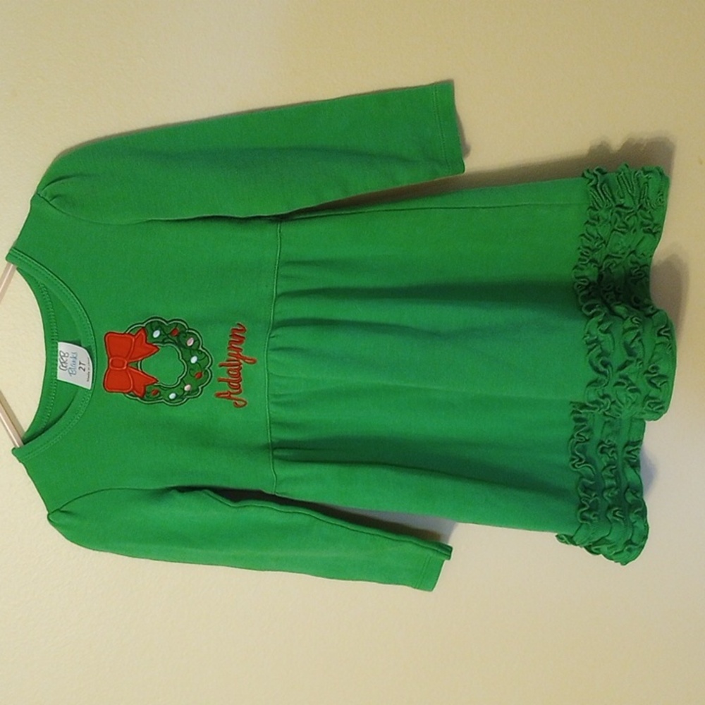 Personalized Adalynn Christmas Dress